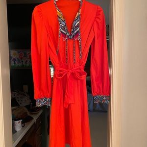 70’s quilted dress